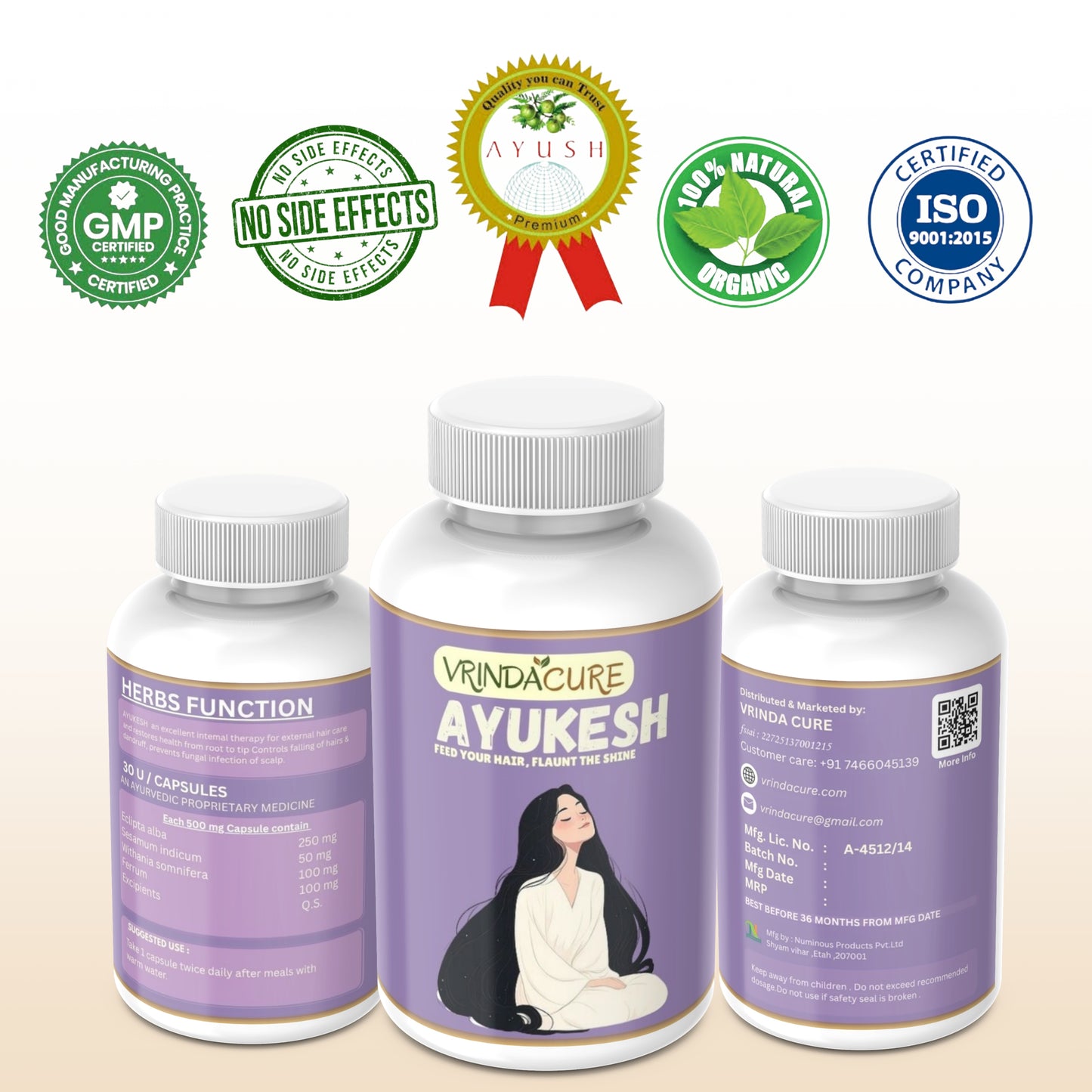 AYUKESH HAIR CAPSULES