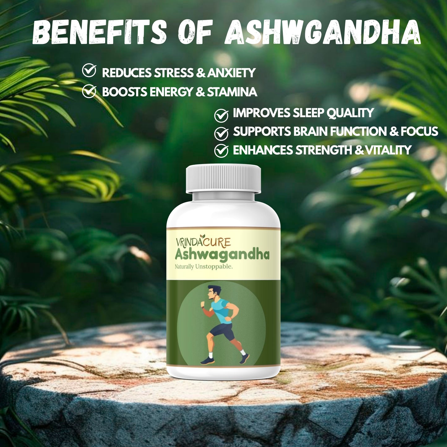 ASWAGANDHA CAPSULES  / pack of 30capsules